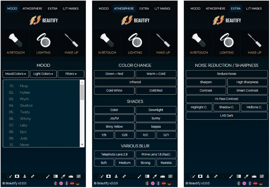 Beautify Panel for Adobe Photoshop ปลั๊กอิน Photoshop สำหรับรีทัชรูปภาพ ฟรี ล่าสุด โปรแกรม