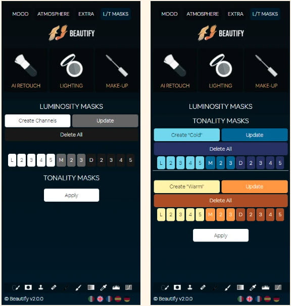 Beautify Panel for Adobe Photoshop ปลั๊กอิน Photoshop สำหรับรีทัชรูปภาพ ฟรี ล่าสุด โปรแกรม