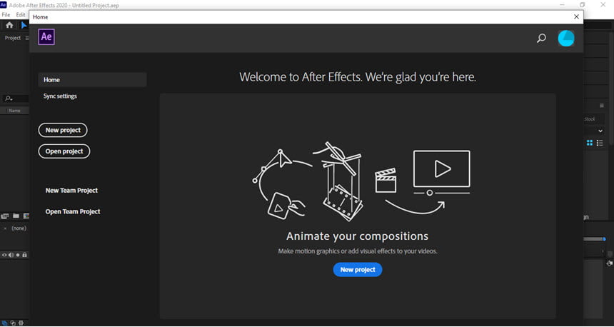 Adobe After Effects CC 2020 ล่าสุด (x64) โปรแกรมตัดต่อวิดีโอ สร้าง CG ฟรี