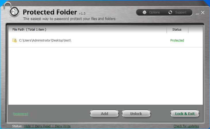 Iobit Protected Folder 1 ล่าสุด โปรแกรมใส่รหัส ล็อคไฟล์ โฟลเดอร์ ฟรี