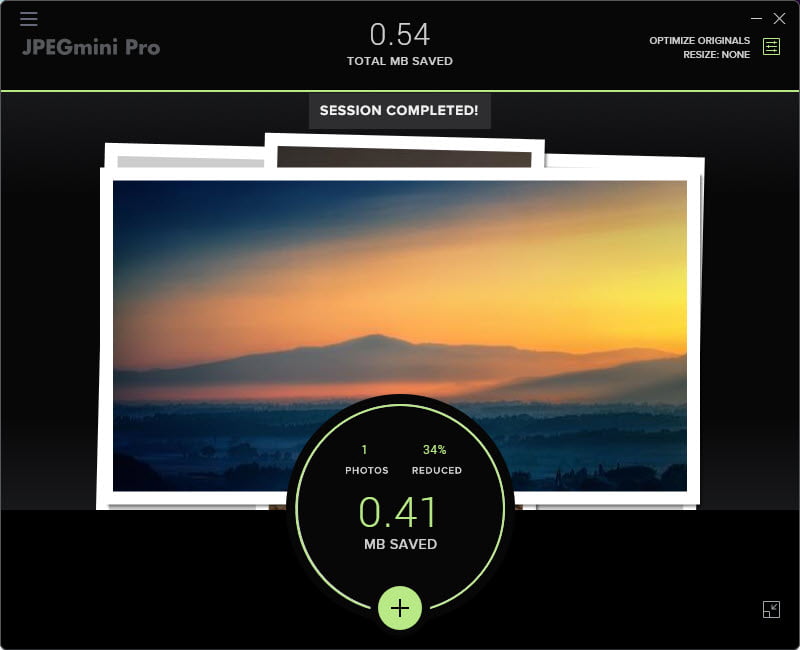 JPEGmini Pro 4 ล่าสุด โปรแกรมลดขนาดไฟล์รูปภาพ JPEG ฟรี