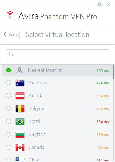 Avira Phantom VPN Pro 2 ล่าสุด โปรแกรม VPN ไม่จำกัด Bandwidth