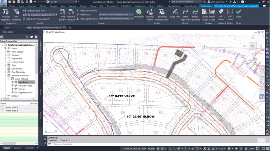 Autodesk AutoCAD Civil 3D 2021 ล่าสุด พร้อม Hotfix พร้อม Extra โปรแกรมออกแบบงาน 3D