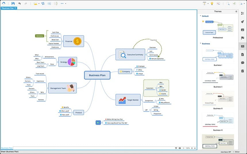 XMind 8 / 9 / 2020 Pro (Win/macOS) โปรแกรมสร้าง Mind Mapping ฟรี
