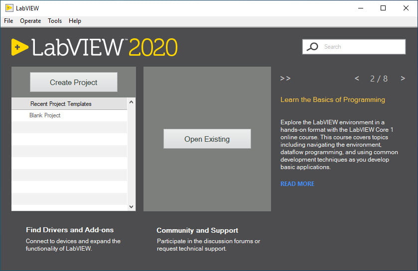NI LabView 2020 ล่าสุด Pro Edition พร้อม Toolkits พร้อม DAQmx ฟรี โปรแกรม