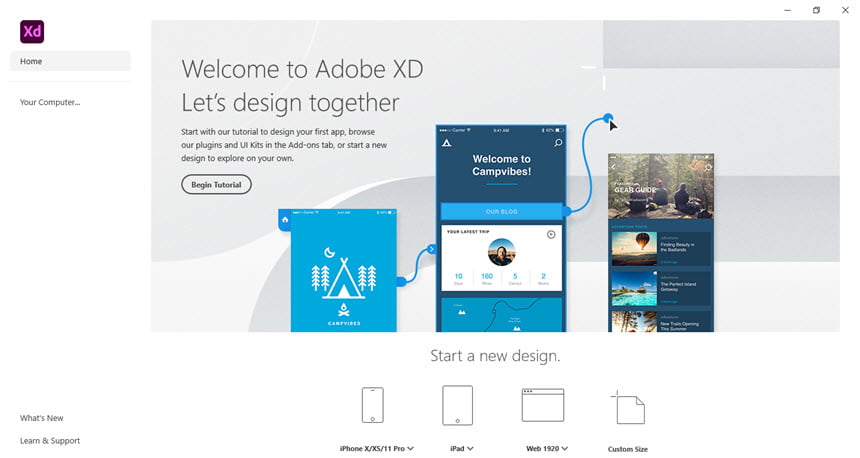 Adobe XD 61 ล่าสุด โปรแกรมออกแบบ UI/UX และทำโครงร่างแอปพลิเคชันระดับมืออาชีพ