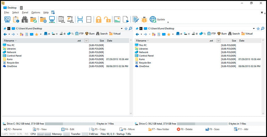 WinNc 11.2 โปรแกรมจัดการไฟล์ อเนกประสงค์
