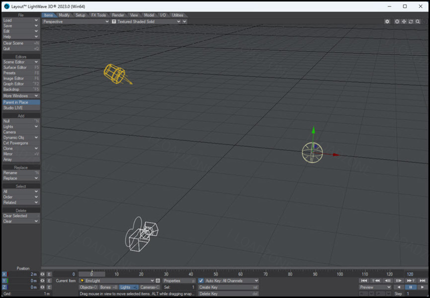NewTek LightWave 3D 2025 ล่าสุด โปรแกรมออกแบบ 3D