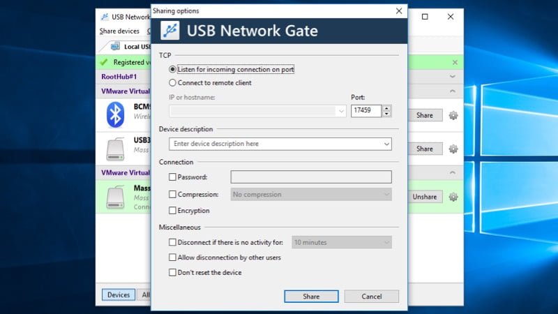Eltima USB Network Gate 11 ล่าสุด โปรแกรมแชร์ USB ผ่านเครือข่ายอัจฉริยะ
