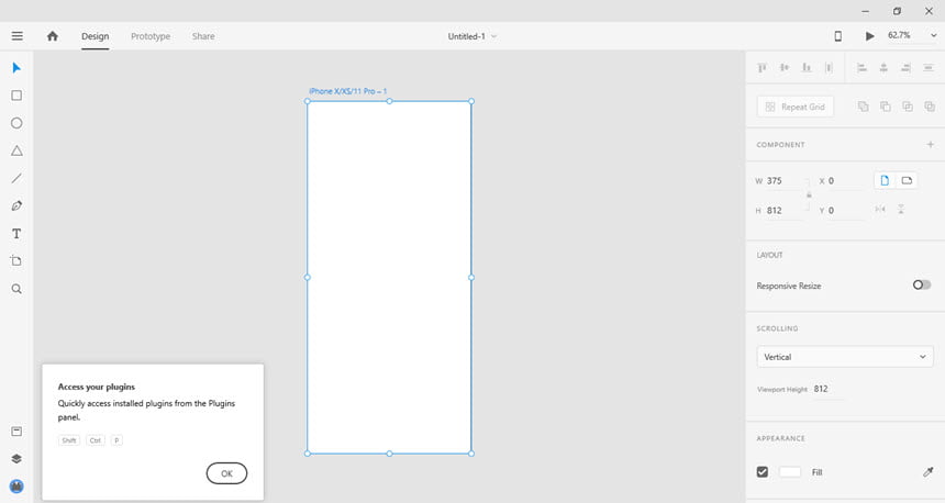 Adobe XD 61 ล่าสุด โปรแกรมออกแบบ UI/UX และทำโครงร่างแอปพลิเคชันระดับมืออาชีพ