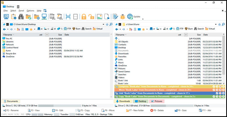 WinNc 11.2 โปรแกรมจัดการไฟล์ อเนกประสงค์