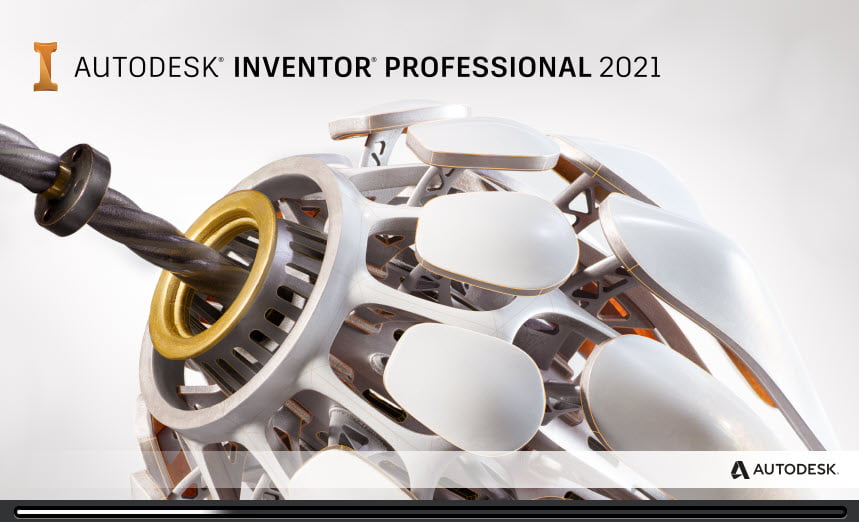 Autodesk Inventor Pro 2021 ล่าสุด โปรแกรมออกแบบ วิศวกรรมเครื่องกล