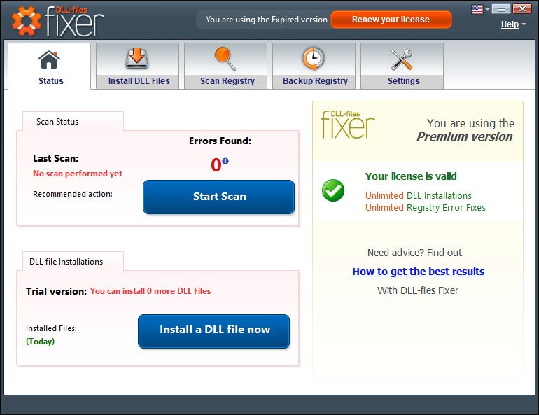 DLL-Files Fixer โปรแกรมซ่อมไฟล์ DLL ในเครื่อง แก้ปัญหา PC ฟรี ล่าสุด