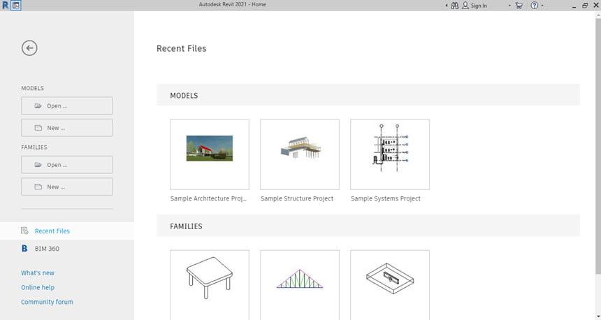 Autodesk Revit 2021 ล่าสุด (x64) โปรแกรมออกแบบงานด้านอาคาร