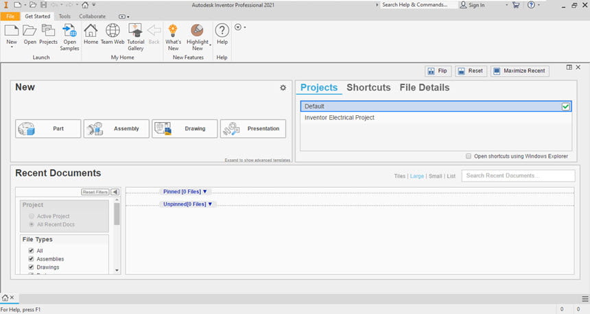 Autodesk Inventor Pro 2021 ล่าสุด โปรแกรมออกแบบ วิศวกรรมเครื่องกล