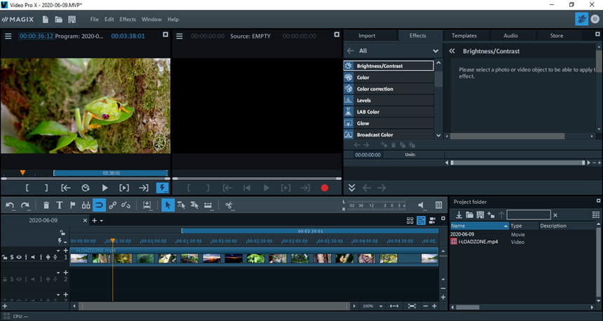 MAGIX Video Pro X12 โปรแกรมตัดต่อวิดีโอคุณภาพสูง 8K ฟรี ล่าสุด