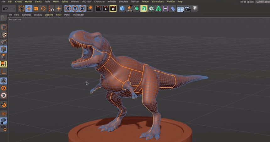 Maxon CINEMA 4D Studio S22.114 โปรแกรมออกแบบโมเดล 3D / Render 3D ฟรี