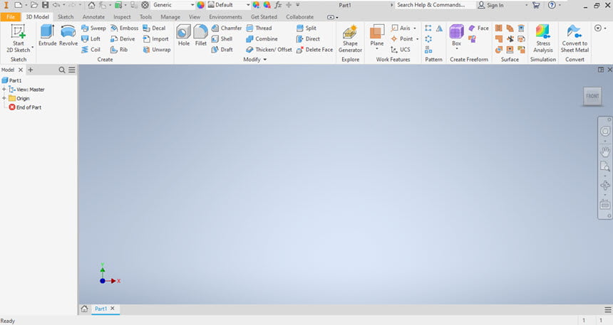 Autodesk Inventor Pro 2021 ล่าสุด โปรแกรมออกแบบ วิศวกรรมเครื่องกล
