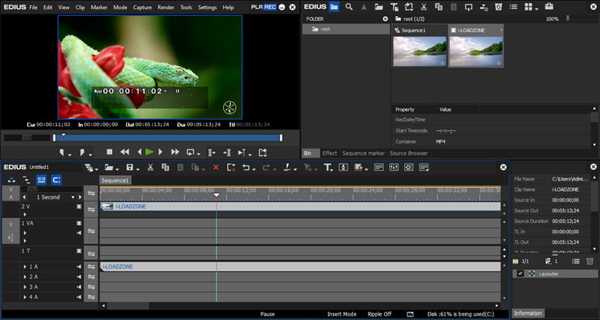 EDIUS Pro 9 ล่าสุด โปรแกรมตัดต่อวิดีโอ พร้อมวิธีติดตั้ง