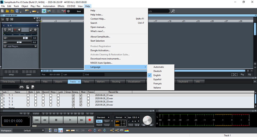 MAGIX Samplitude Pro X5 Suite โปรแกรม ตัดต่อเสียง ครบวงจร ฟรี ล่าสุด