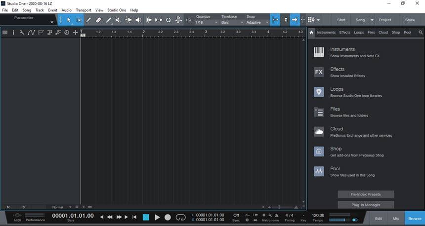 PreSonus Studio One Pro 7 ล่าสุด โปรแกรมทำเพลง ตัดต่อเสียง