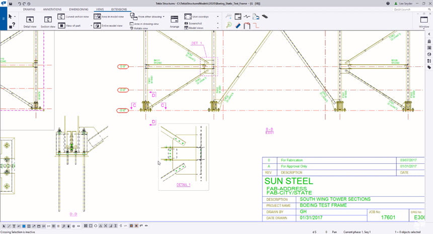 Tekla Structures 2020 SP7 โปรแกรมสร้างแบบจำลองข้อมูลอาคาร