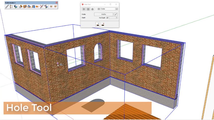 Profile Builder 4 for SketchUp 2021 ล่าสุด-2024 ปลั๊กอิน SketchUp ภาษาไทย โปรแกรม