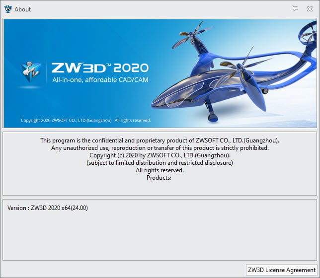 ZW3D 2020 ล่าสุด (x64) โปรแกรมออกแบบ 3D CAD / CAM ฟรี