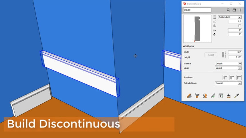Profile Builder 4 for SketchUp 2021 ล่าสุด-2024 ปลั๊กอิน SketchUp ภาษาไทย โปรแกรม
