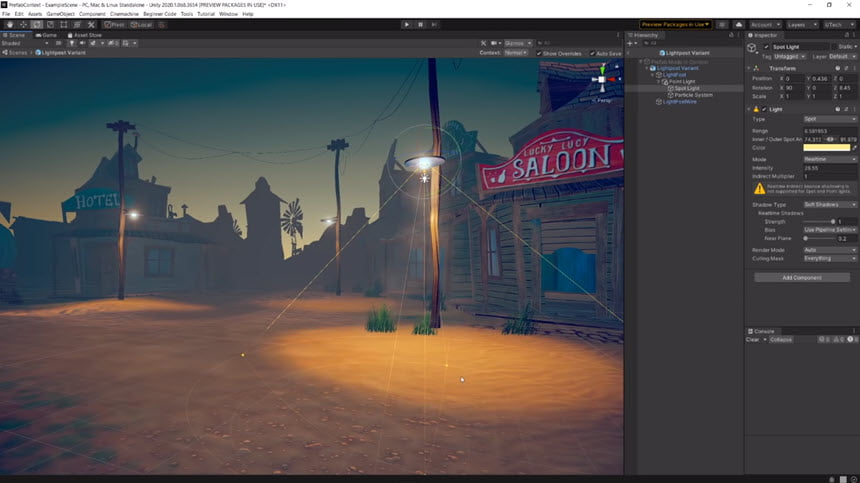 Unity Pro 2020 2.7f1 (x64) พร้อม Support Files โปรแกรมสร้างเกม 2D / 3D