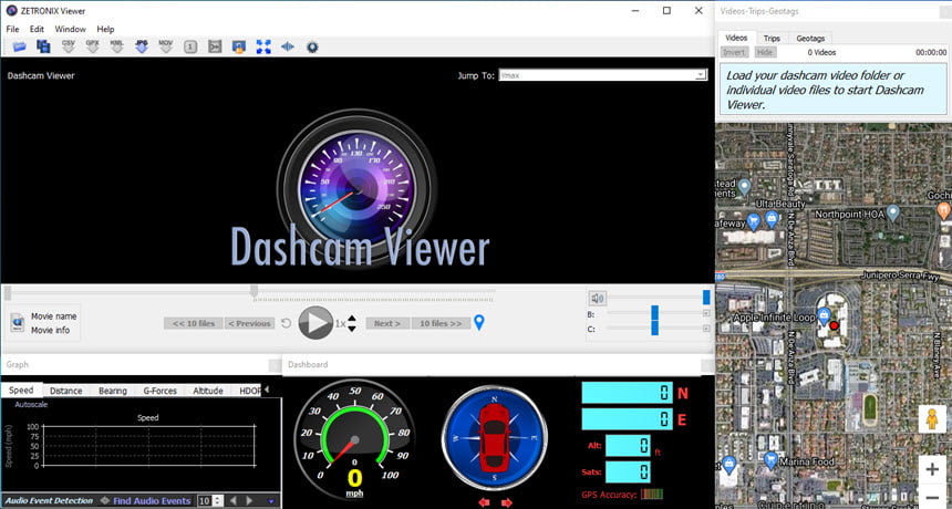 Dashcam Viewer Plus 4 ล่าสุด โปรแกรมดูวิดีโอจากกล้อง Dash Cam