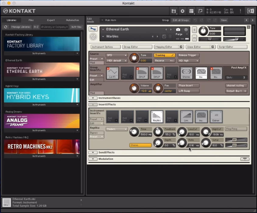 Native Instruments Kontakt 8 ล่าสุด สุดยอดแพลตฟอร์มแซมเพลอร์และเครื่องดนตรีเสมือนจริง โปรแกรม