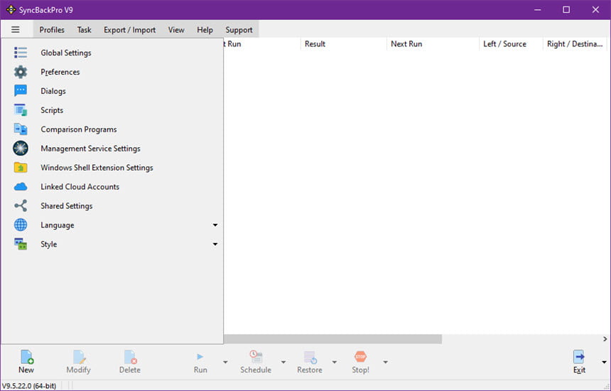 SyncBackPro 11 ล่าสุด โปรแกรมสำรองข้อมูลและซิงค์ไฟล์
