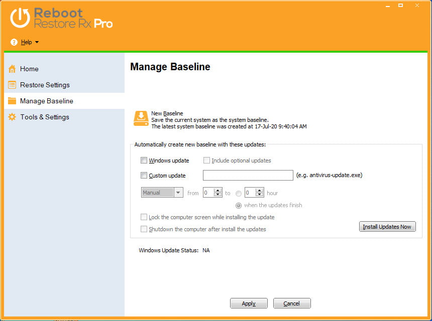 Reboot Restore Rx Pro 12.7 โปรแกรมกู้คืนระบบอัตโนมัติ