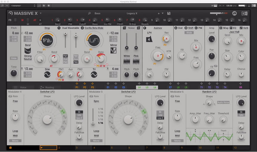 Native Instruments Massive X 1 ล่าสุด ปลั๊กอิน Synthesizer โปรแกรม