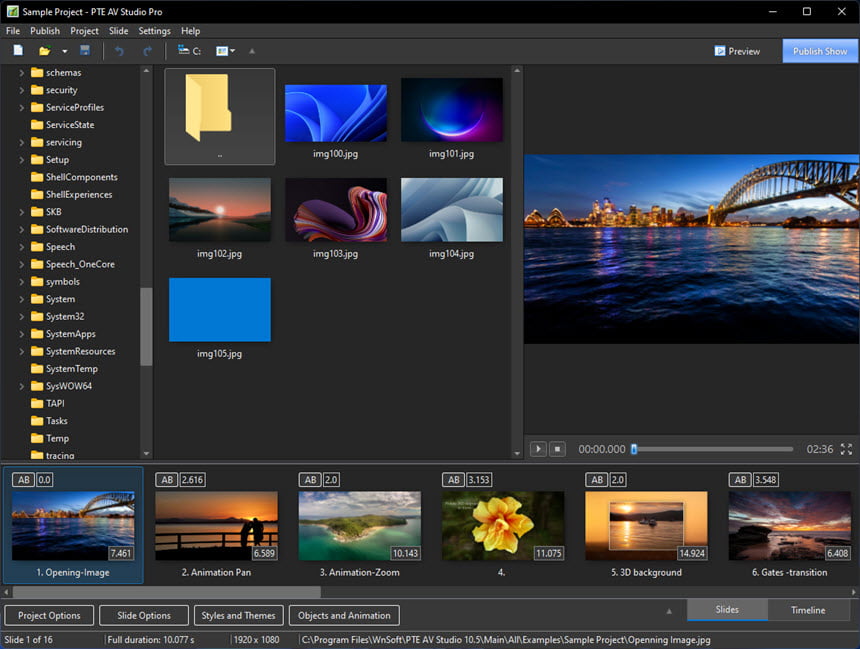 PTE AV Studio Pro 10 ล่าสุด โปรแกรมสร้างสไลด์โชว์ ใช้ง่าย ฟรี