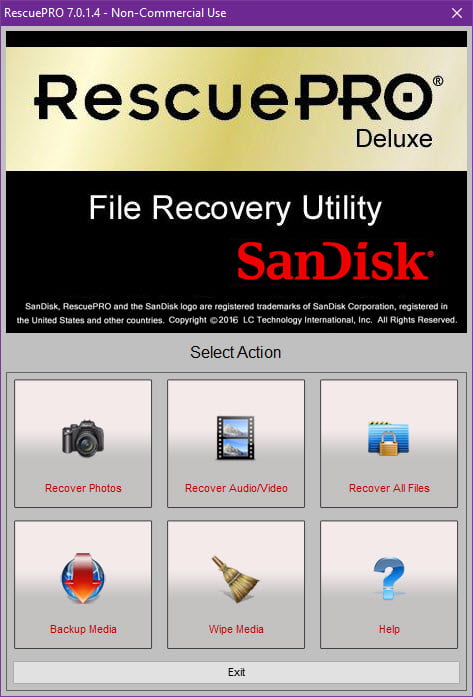 RescuePRO Deluxe 7 ล่าสุด โปรแกรมกู้ข้อมูล กู้ไฟล์ที่ถูกลบ ใช้ง่าย ฟรี