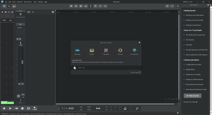 n-Track Studio Suite 10 ล่าสุด โปรแกรมบันทึกเสียงระดับมืออาชีพ