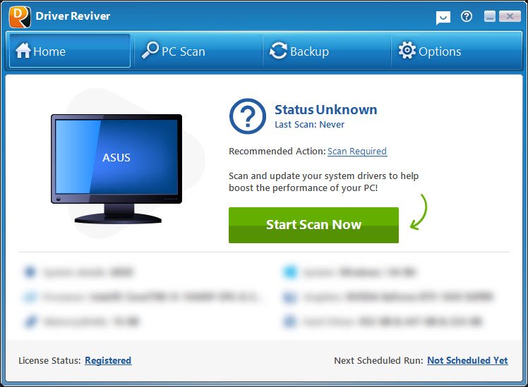 Driver Reviver 5 ล่าสุด โปรแกรมอัปเดตไดรเวอร์อัตโนมัติ