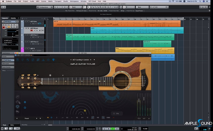 Ample Sound – Ample Guitar T พร้อม LIBRARY (Win/macOS) ปลั๊กอิน VST จำลองเสียง กีต้าร์โปร่ง Taylor ฟรี ล่าสุด โปรแกรม