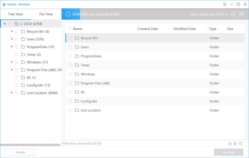 Tenorshare UltData – Windows 7 ล่าสุด โปรแกรมกู้ข้อมูล HDD/SSD/FlashDrive ฟรี
