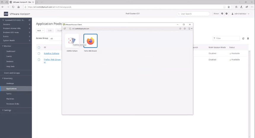 VMware Horizon 8 ล่าสุด Enterprise โปรแกรม Virtual Desktop Infrastructure