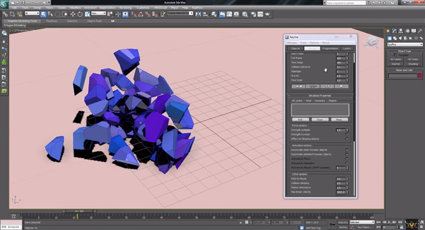 RayFire 1.88 for 3dsMax 2018 – 2026 Win x64 ปลั๊กอินสำหรับ 3DS MAX โปรแกรม