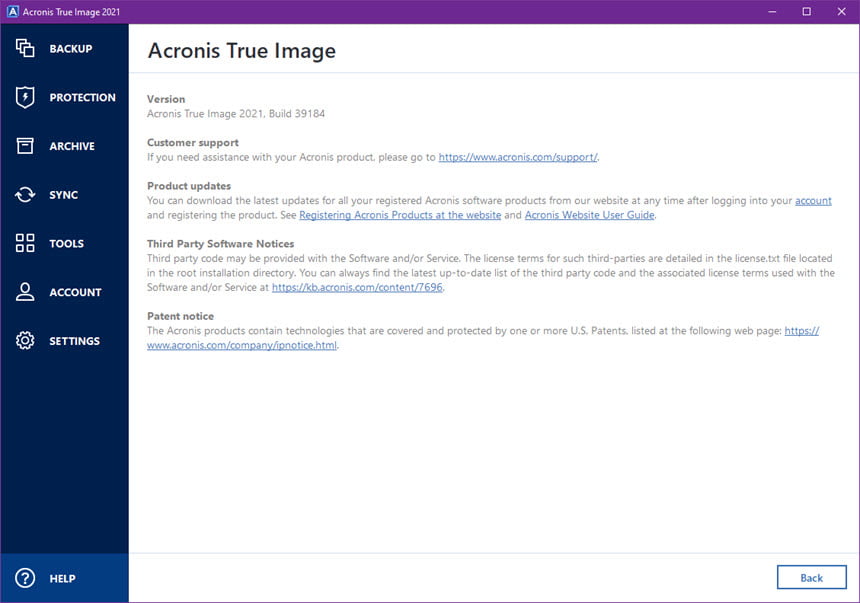 Acronis True Image 2021 ล่าสุด พร้อม Boot CD สำรองข้อมูล โปรแกรม