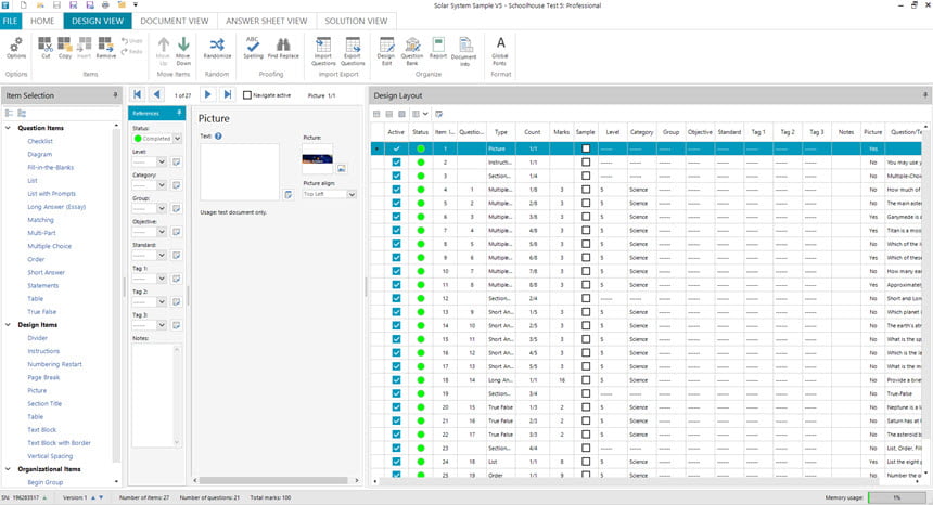 Schoolhouse Test Enterprise 6 ล่าสุด โปรแกรมสร้างข้อสอบและชุดแบบทดสอบสำเร็จรูปสำหรับคุณครู