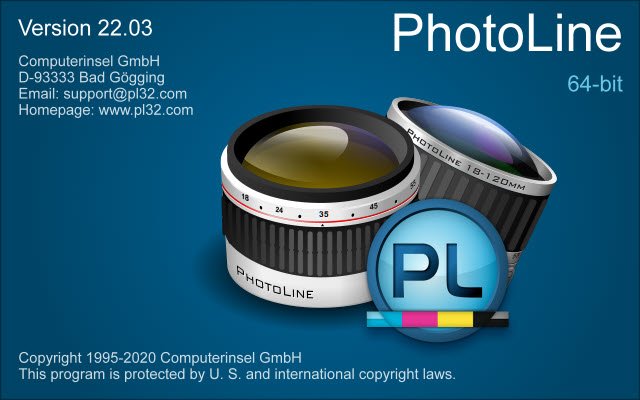 PhotoLine 23.00 โปรแกรมแต่งรูปภาพ ออกแบบกราฟิกเวกเตอร์ ฟรี