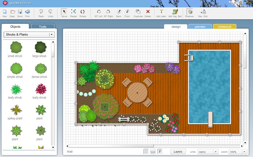 Artifact Interactive Garden Planner 3 ล่าสุด โปรแกรมออกแบบสวนและภูมิทัศน์ 2D/3D