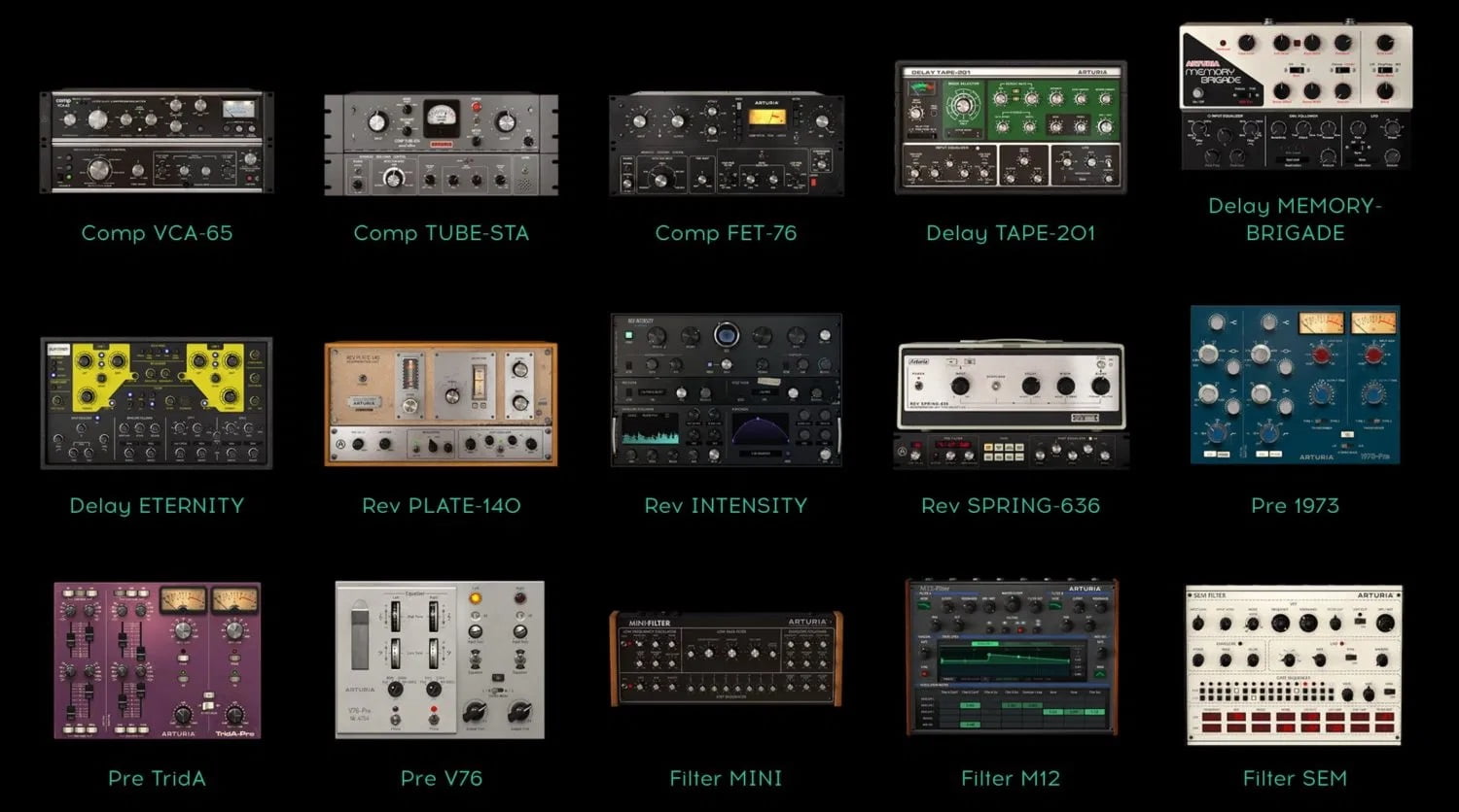 Arturia 6×3 FX Collection 2020.8 (Win/macOS) ชุดรวมปลั๊กอิน VST เอฟเฟกต์เสียง FX คุณภาพสูง ฟรี โปรแกรม