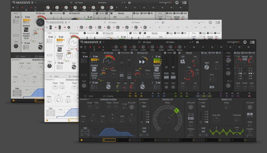 Native Instruments Massive X 1 ล่าสุด ปลั๊กอิน Synthesizer โปรแกรม