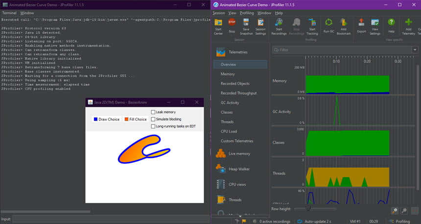 JProfiler 11 ล่าสุด โปรแกรม สร้างโปรไฟล์ Java (Java profiling tool) ฟรี
